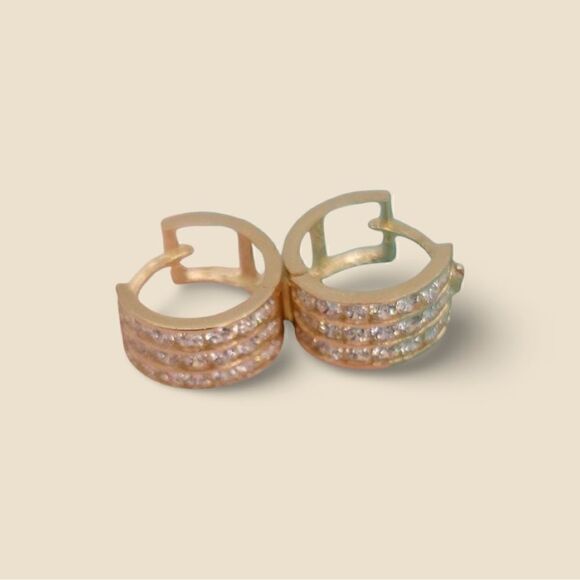 14k Solid Gold 5 mm Thickness and 11 mm diameter | Birthday Gift | Solid Gold | - Picture 6 of 6